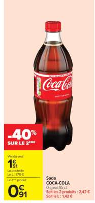 SODA 'COCA-COLA'