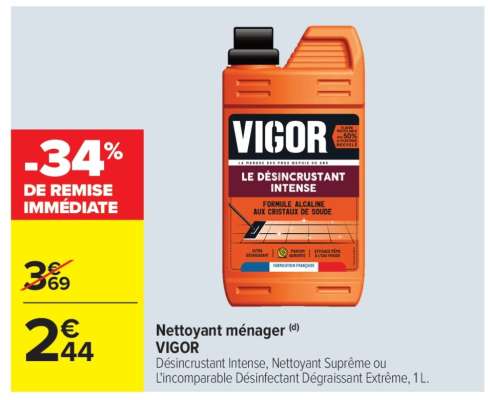 Nettoyant ménager VIGOR