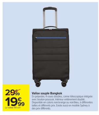 Valise Souple Bangkok