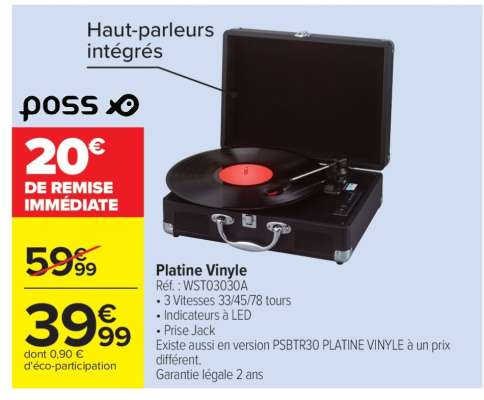 Platine vinyle