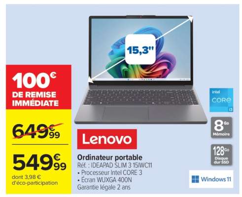 Lenovo Ordinateur portable