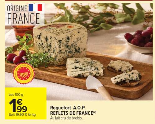 Roquefort A.O.P. REFLETS DE FRANCE
