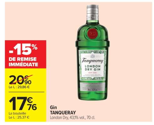 Gin Tanqueray