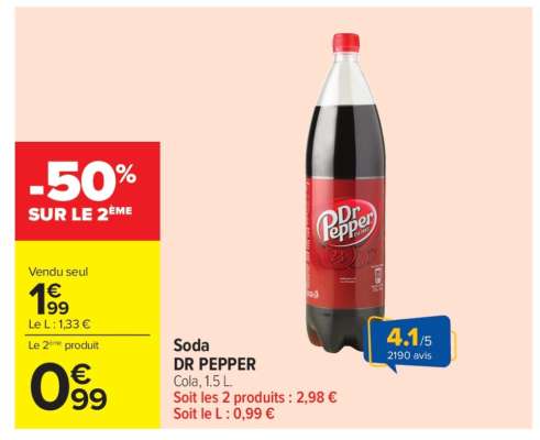 Soda DR PEPPER