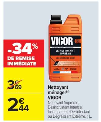Nettoyant ménager(d) VIGOR