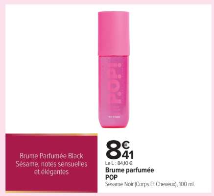 Brume parfumée POP