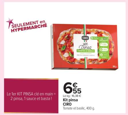 Kit pinsa CIRO