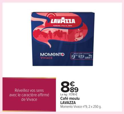 Café Moulu "Lavazza"