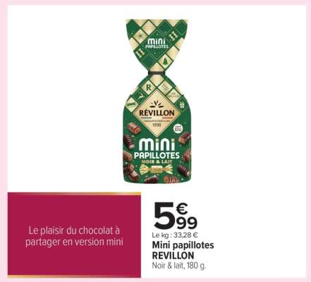 Mini papillotes REVILLON