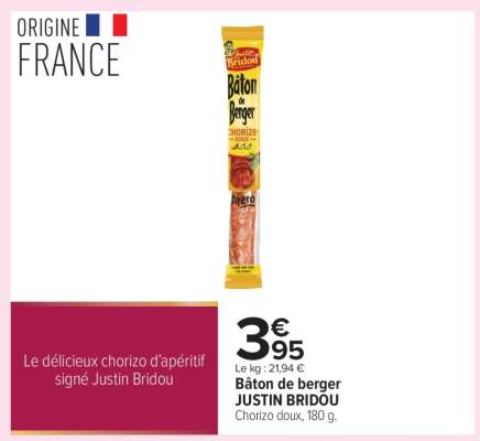 Bâton De Berger Justin Bridou