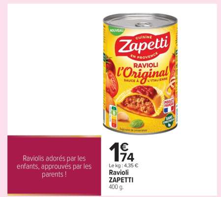 Ravioli ZAPETTI
