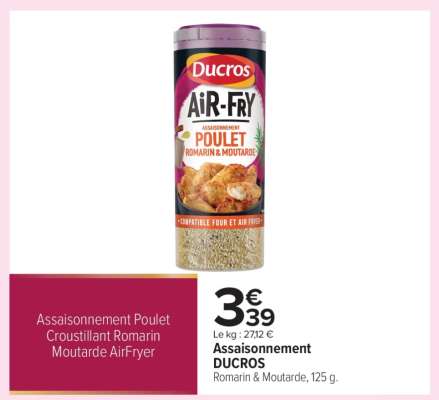 Assaisonnement DUCROS