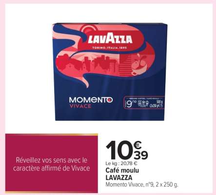 Café Moulu "Lavazza"