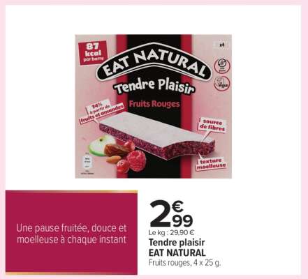 Tendre plaisir EAT NATURAL