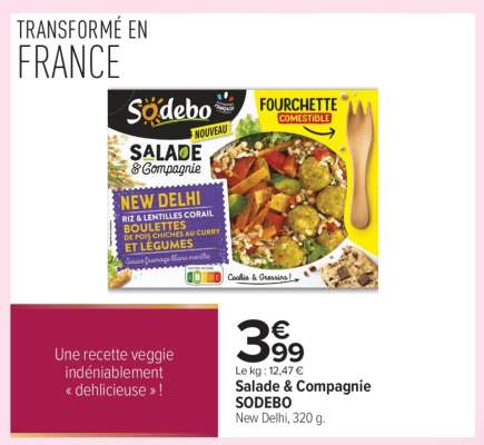 Salade & Compagnie Sodebo