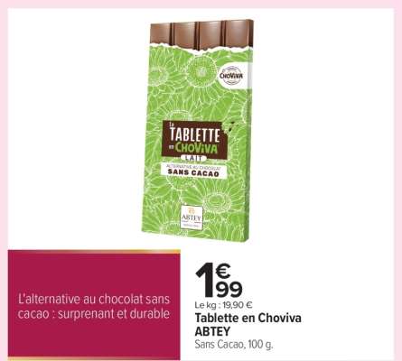 Tablette en Choviva ABTEY