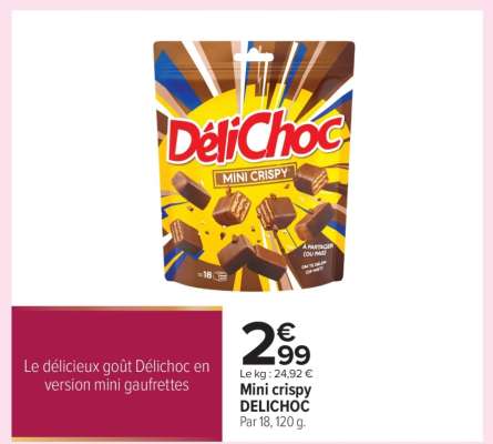 Mini crispy DÉLICHOC