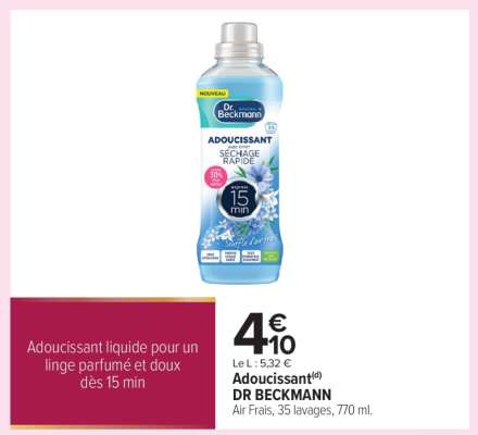 Adoucissant DR BECKMANN