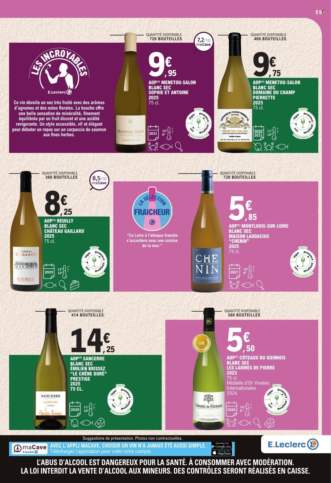 Catalogue E.Leclerc - 29.09.2026 - 11.10.2026. Page 59