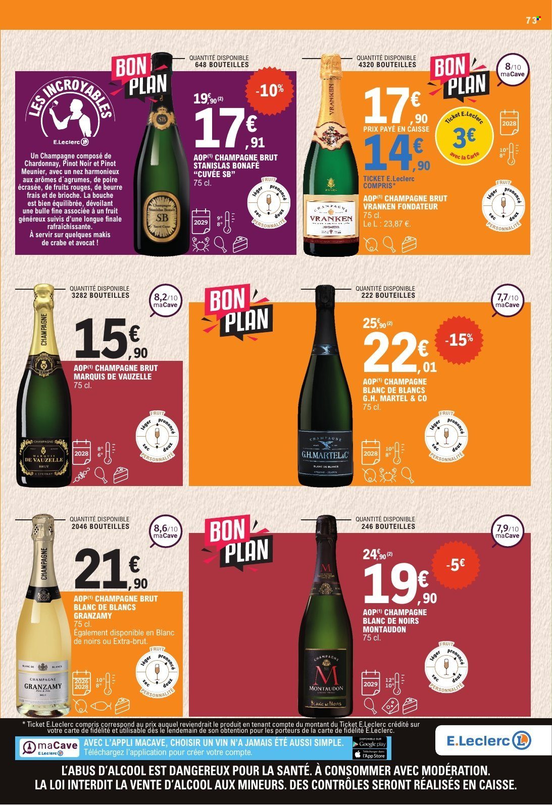 Catalogue E.Leclerc - 29.09.2026 - 11.10.2026. Page 73