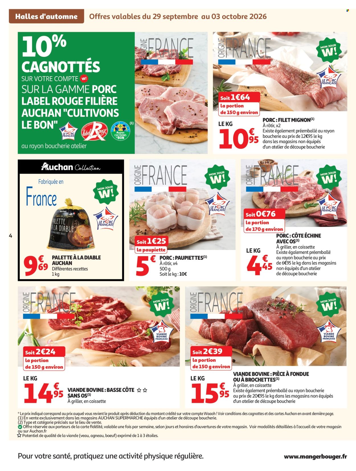Catalogue Auchan - 29.09.2026 - 10.10.2026. Page 4