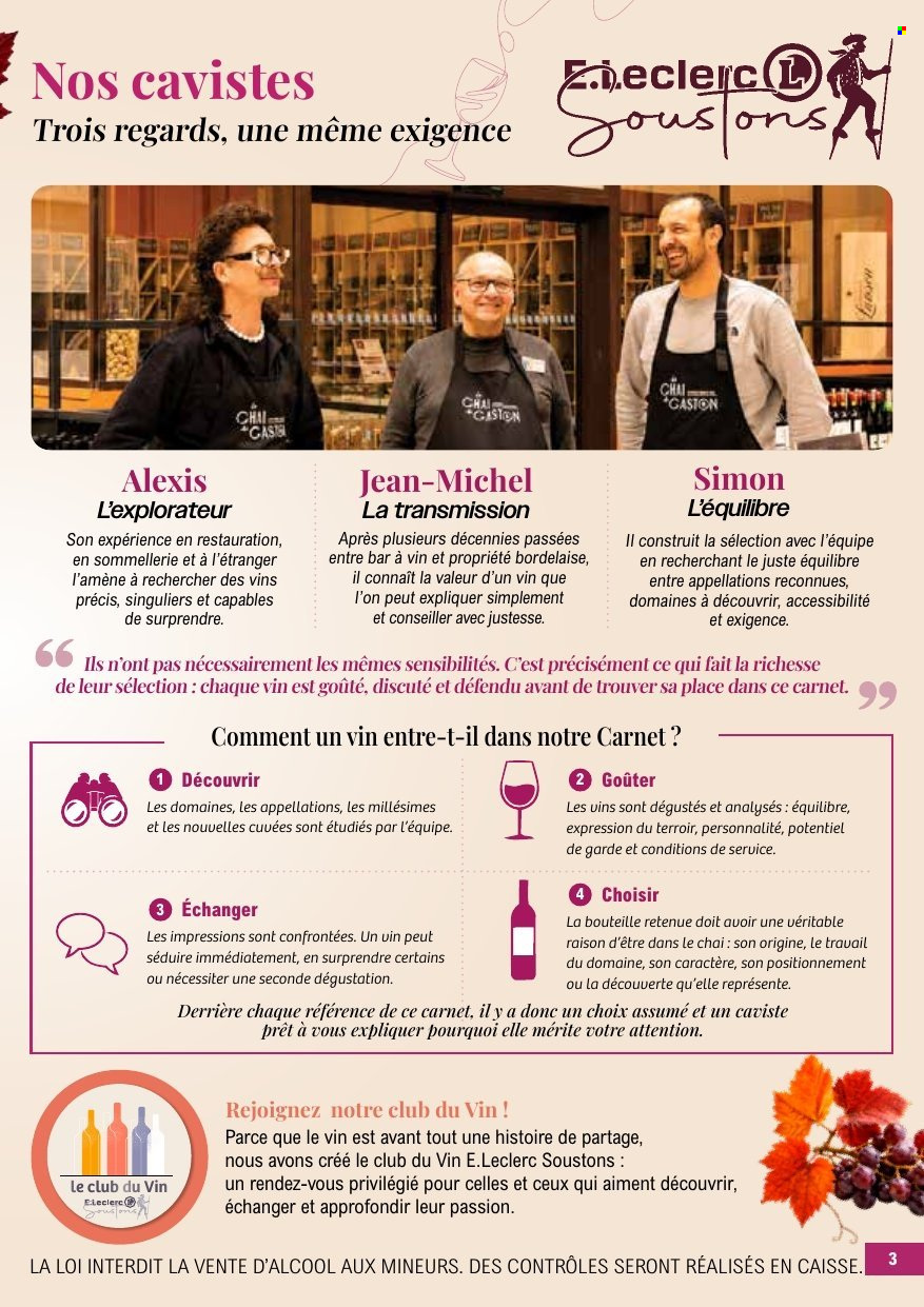 Catalogue E.Leclerc - 28.09.2026 - 10.10.2026. Page 3
