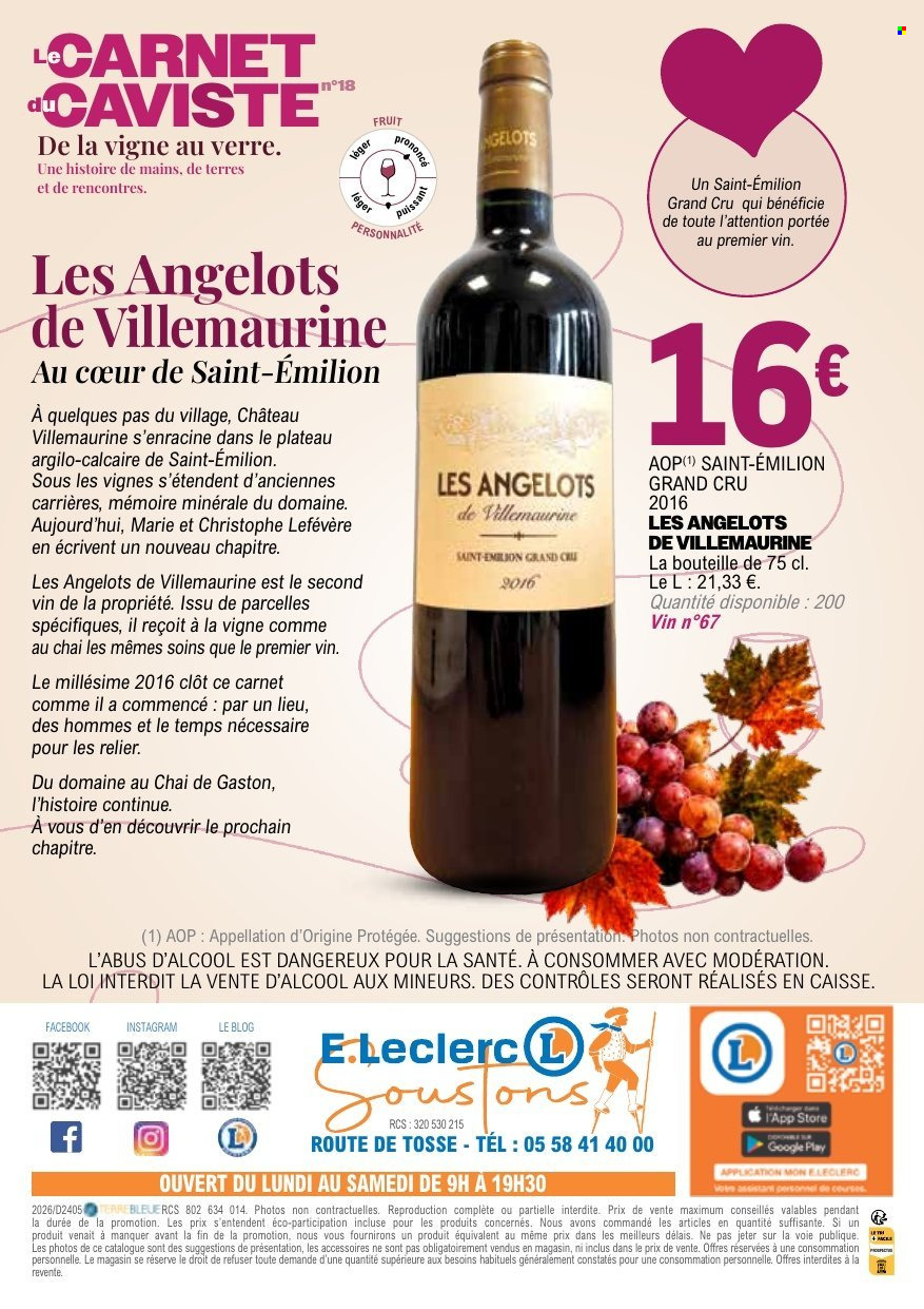 Catalogue E.Leclerc - 28.09.2026 - 10.10.2026. Page 20