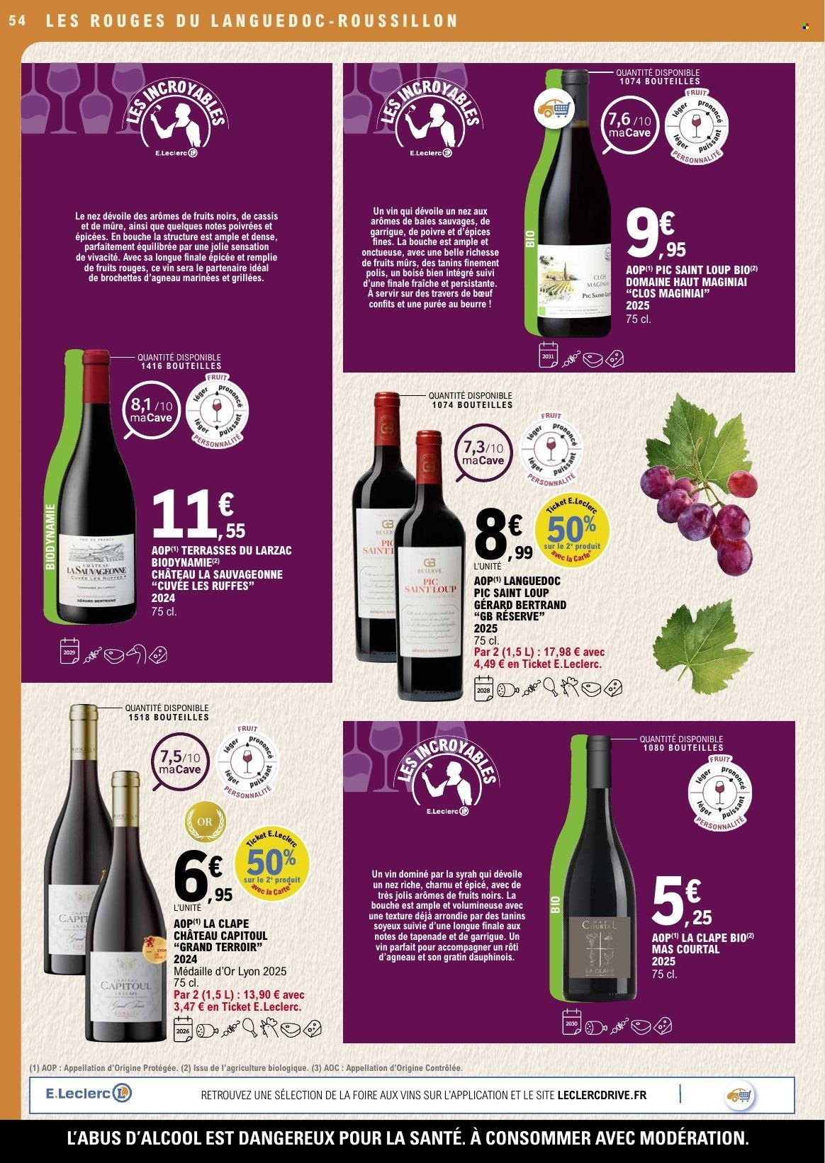 Catalogue E.Leclerc - 29.09.2026 - 10.10.2026. Page 54