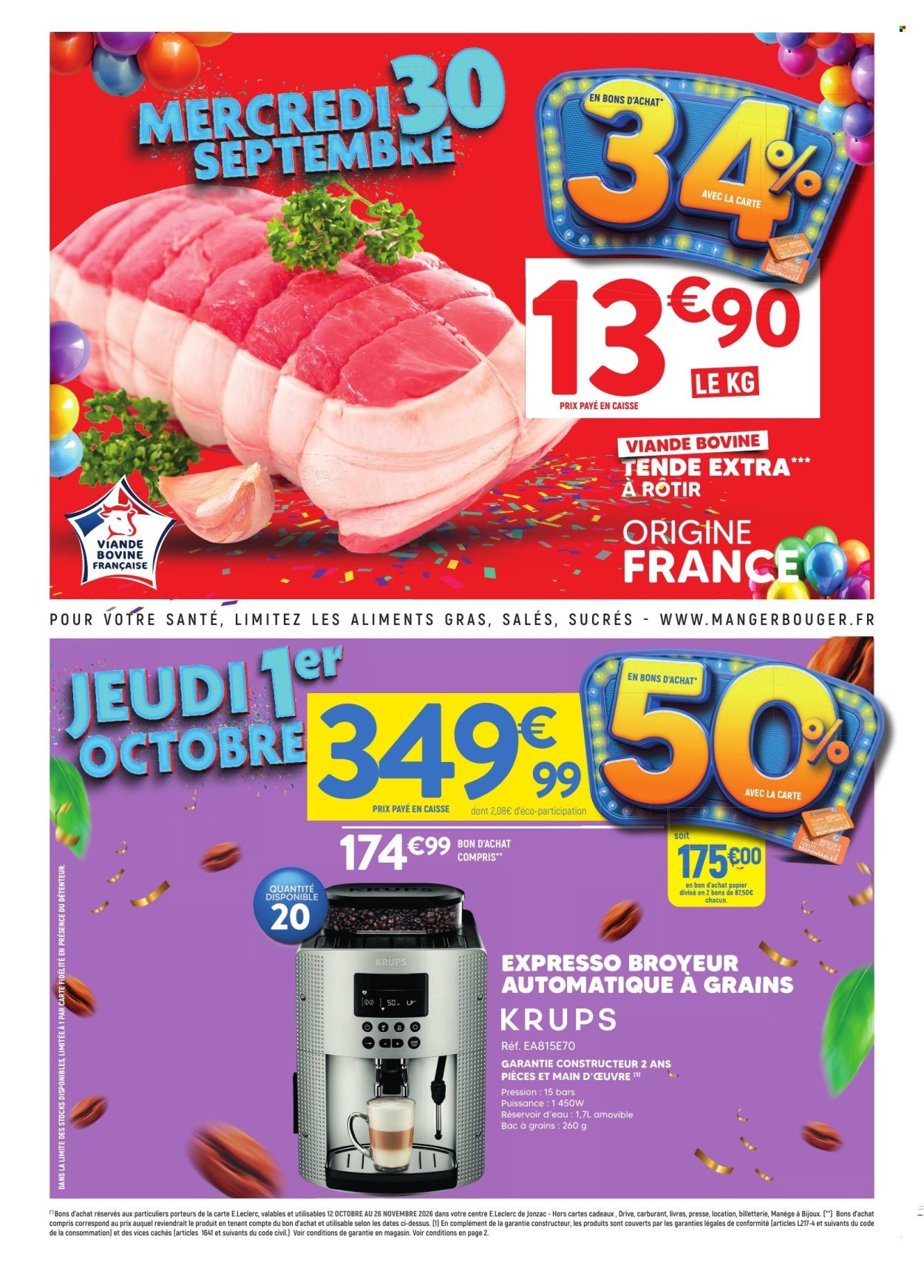 Catalogue E.Leclerc - 28.09.2026 - 11.10.2026. Page 4