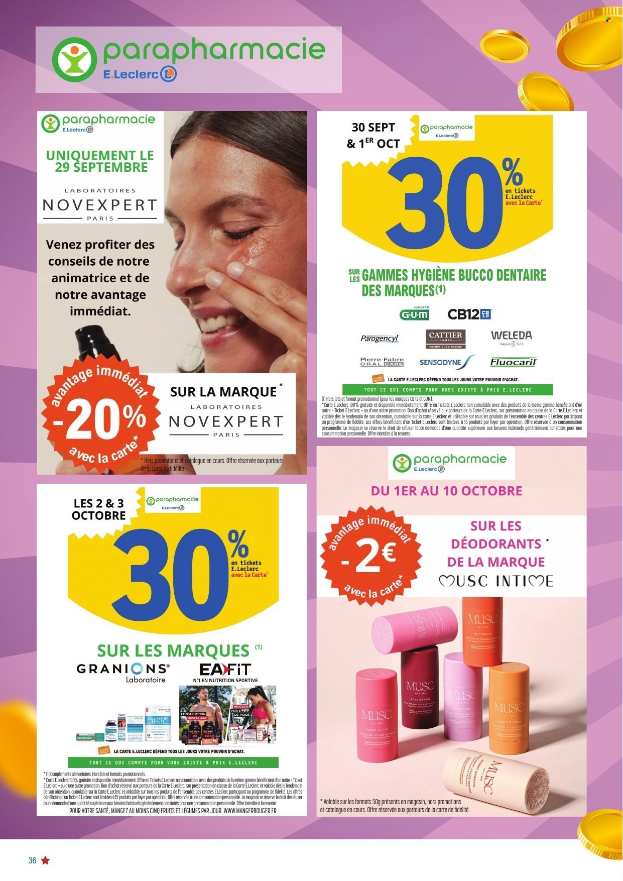 Catalogue E.Leclerc - 28.09.2026 - 11.10.2026. Page 36