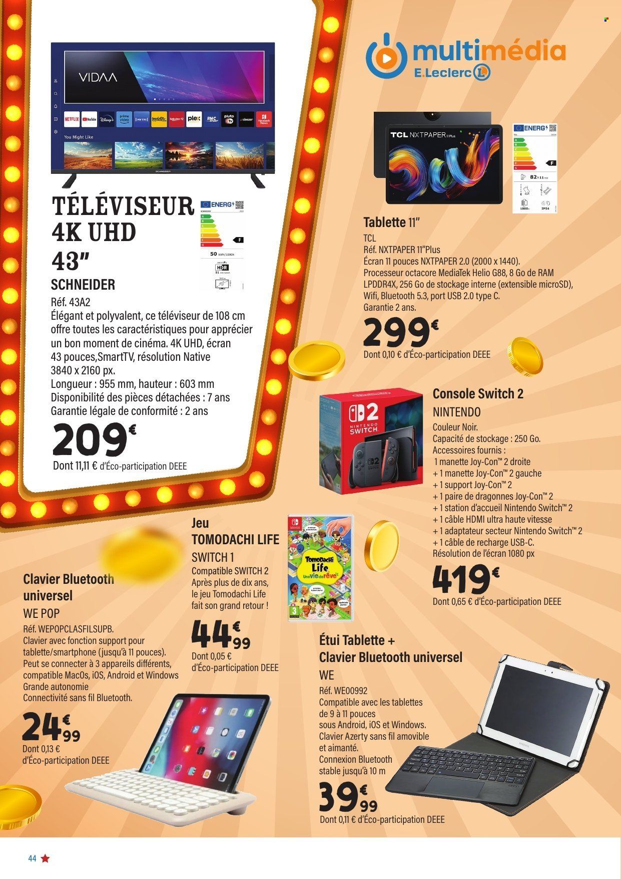 Catalogue E.Leclerc - 28.09.2026 - 11.10.2026. Page 44