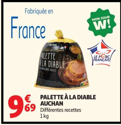 Palette À La Diable Auchan