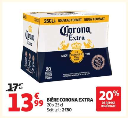 Bière Corona Extra*