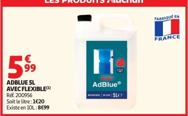 ADBLUE 5L AVEC FLEXIBLE