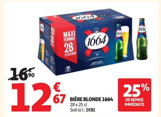 Bière Blonde 1664
