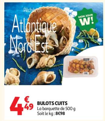 Bulots Cuits