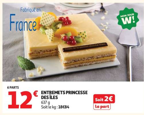 Entremets Princesse Des Ïles