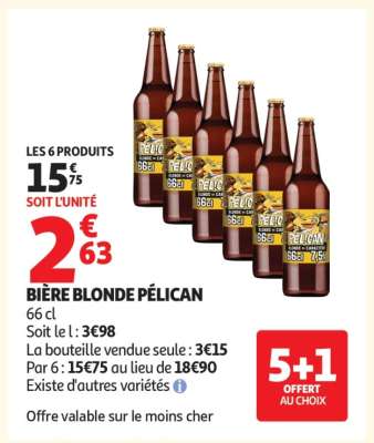 Bière Blonde Pélican