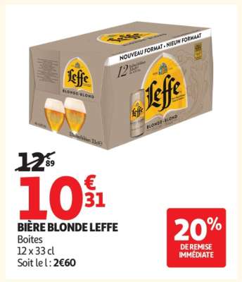 Bière Blonde Leffe*