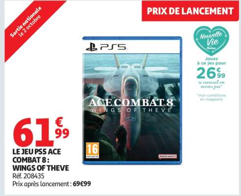 LE JEU PS5 ACE COMBAT 8: WINGS OF THEVE