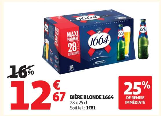 Bière Blonde 1664