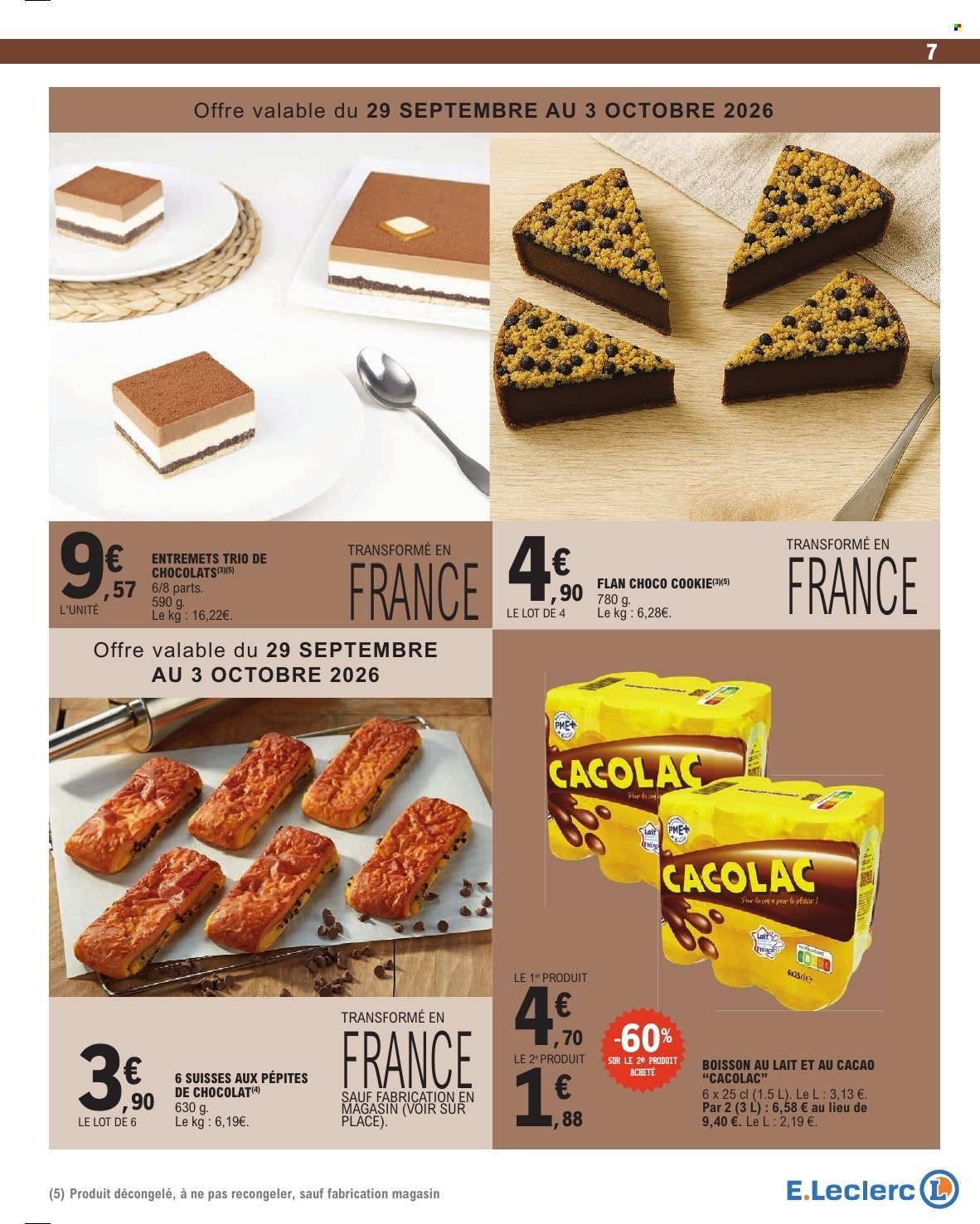 Catalogue E.Leclerc - 29.09.2026 - 10.10.2026. Page 7