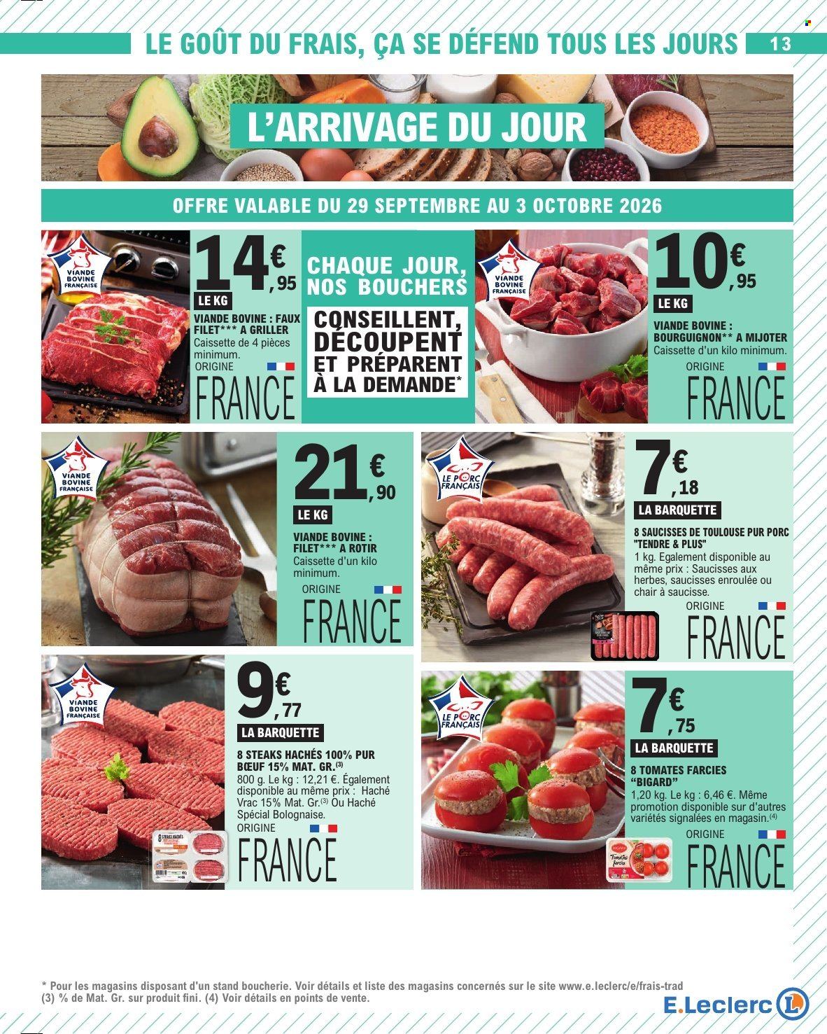 Catalogue E.Leclerc - 29.09.2026 - 10.10.2026. Page 13