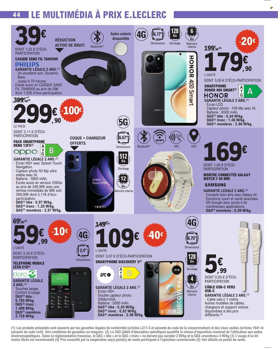 Catalogue E.Leclerc - 29.09.2026 - 10.10.2026. Page 44