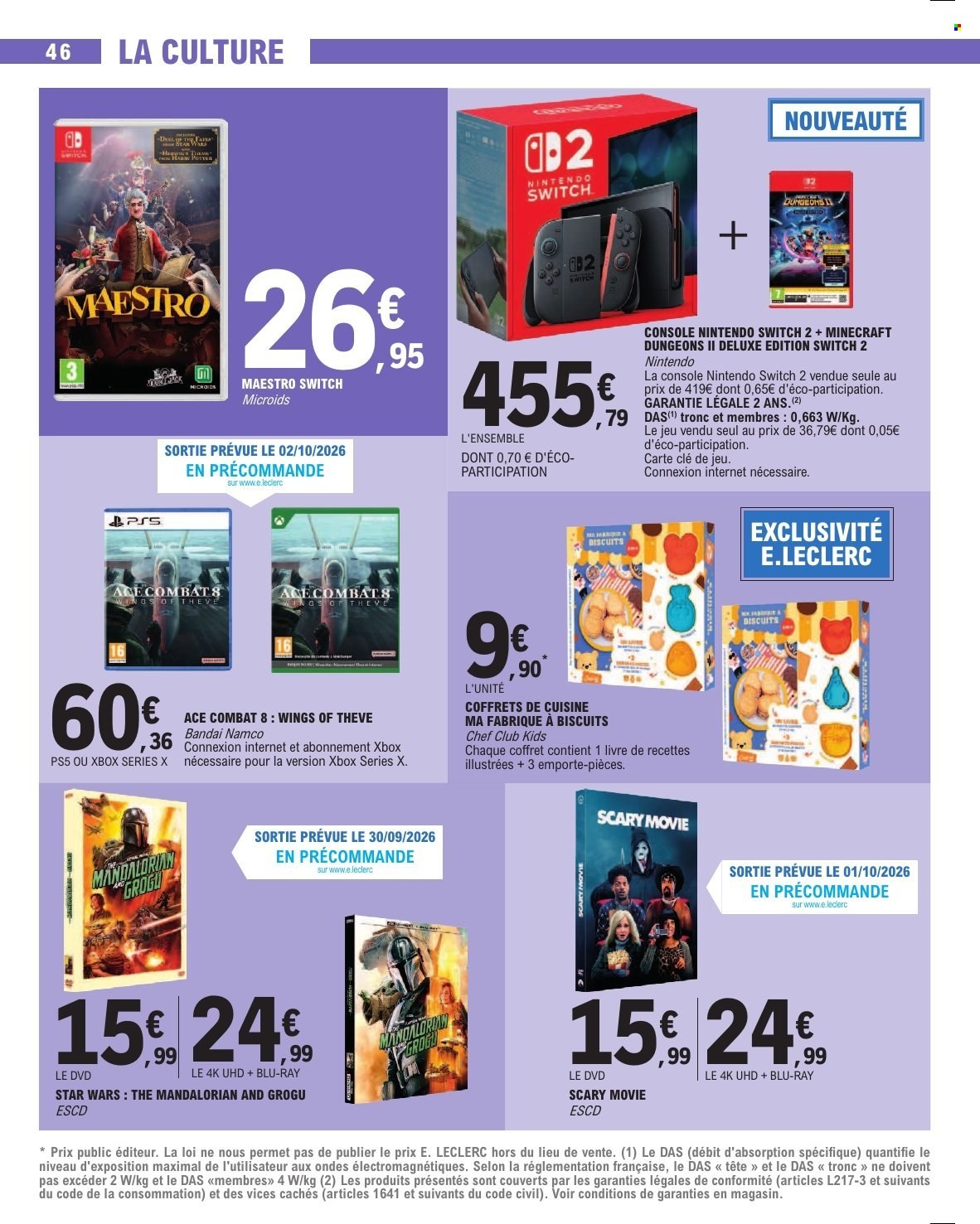 Catalogue E.Leclerc - 29.09.2026 - 10.10.2026. Page 46