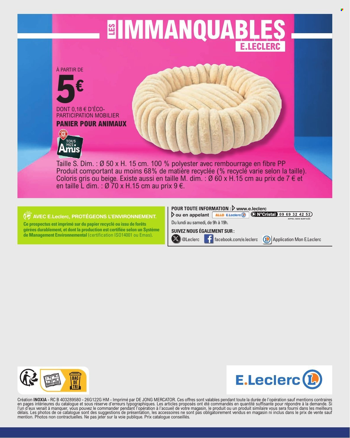 Catalogue E.Leclerc - 29.09.2026 - 10.10.2026. Page 56