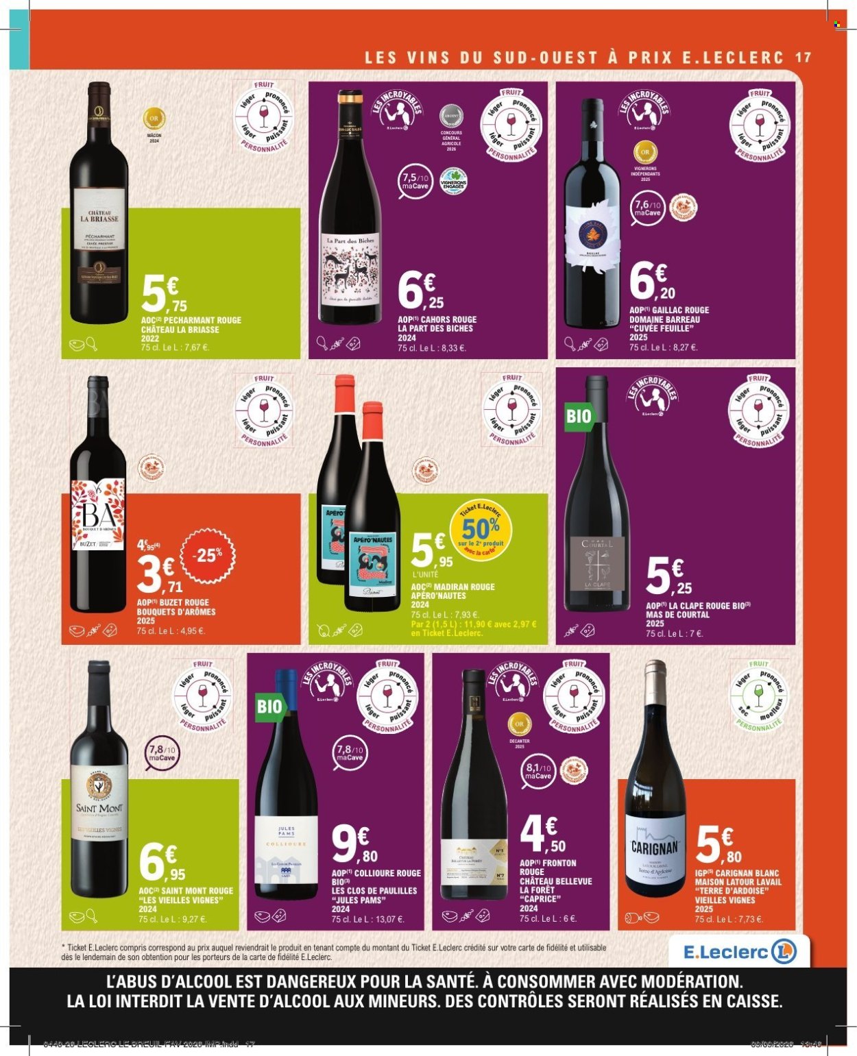 Catalogue E.Leclerc - 29.09.2026 - 10.10.2026. Page 17