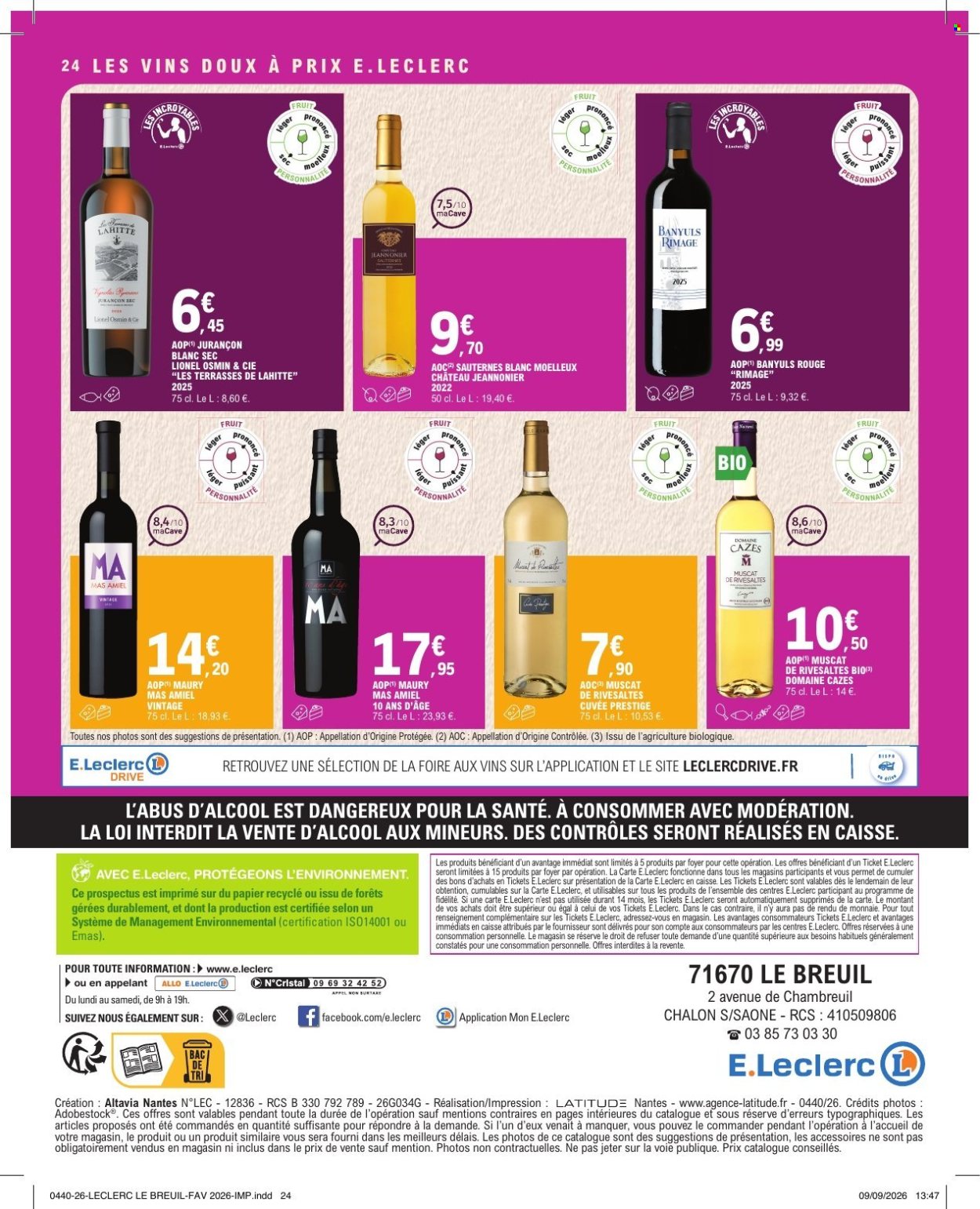 Catalogue E.Leclerc - 29.09.2026 - 10.10.2026. Page 24