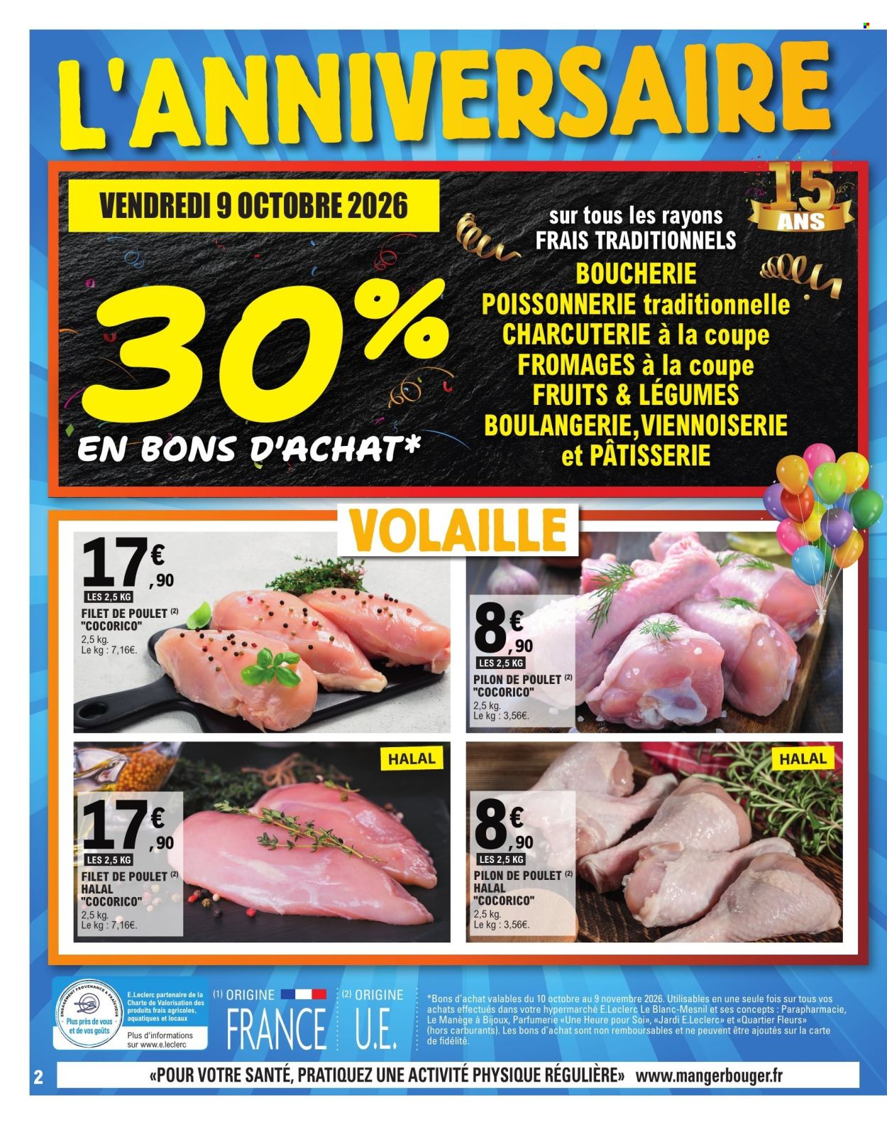 Catalogue E.Leclerc - 29.09.2026 - 11.10.2026. Page 2