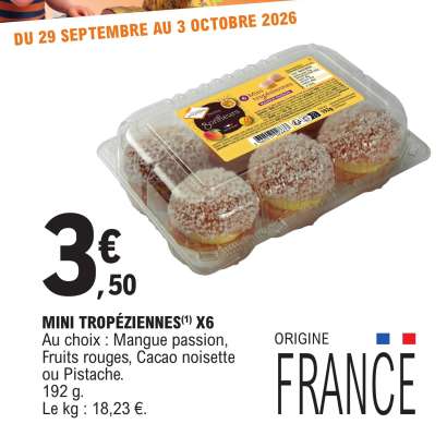MINI TROPEZIENNES X6